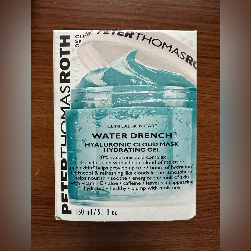 Peter Thomas Roth Water Drench Hyaluronic Cloud Mask Hydrating Gel 5.1 fl oz
